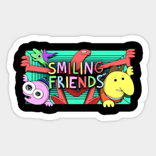 Smiling Friends x Adult Swim Sticker